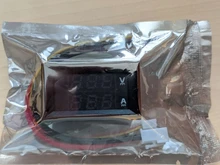 Voltímetro de alta calidad, amperímetro azul + rojo LED Amp doble Digital, medidor de voltímetro DC 100V 10A