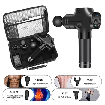 Body Massage Gun Percussion Massager Muscle Vibrating Relaxing Deep Tissue Machine US Home Use Product
Body Massage Gun Percussion Massager Muscle Vibrating Relaxing Deep Tissue Machine US Home Use Product