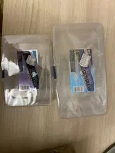 Caja de almacenamiento de joyas IC, 1 Uds., tornillos de plástico, organizador artesanal, contenedor de piezas pequeñas