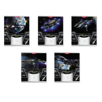 Notebook school student "space ships" 18 sheets, ruler erichkrause 45083ek
Notebook school student "space ships" 18 sheets, ruler erichkrause 45083ek