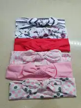 Diadema de banda elástica para bebés, accesorios para cabello, gorros de algodón, lote de 3 uds.