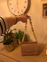 Bag-Accessory Replacement-Chain Shoulder-Handle-Chain Luxury Strap Acrylic Beige Resin