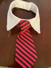 1 ud. De Navidad de corbata, corbata ajustable con dibujo de perro, gato, corbata para mascota, juguete para cachorro, lazo de adorno, corbata, ropa