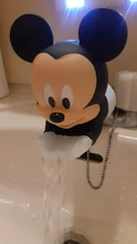 Disney Mickey Minnie extensor de dibujos animados de los niños de niño manija del fregadero bebé grifo del baño de los niños lavarse las manos de la herramienta