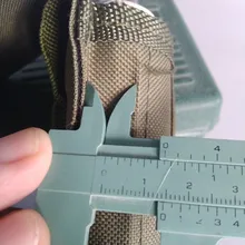 Bolsa de teléfono táctica para acampar al aire libre, bolsa de camuflaje para camuflaje, bolsa de cinturón con gancho, caja para móvil, paquete trasero de cintura