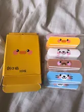 Vendas adhesivas para hemostasia de tirita, transpirables, para primeros auxilios en exteriores, para niños y 20 piezas