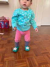 Calcetines para niñas pequeñas, zapatos de goma con suela suave de conejo, calcetines, zapatilla suave bebe niño pequeño, antideslizantes