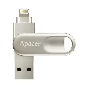Pendrive apacer swivel ah790 32gb-usb 3.0 connectors and lightning-application ifilebridge for backup ios-
Pendrive apacer swivel ah790 32gb-usb 3.0 connectors and lightning-application ifilebridge for backup ios-