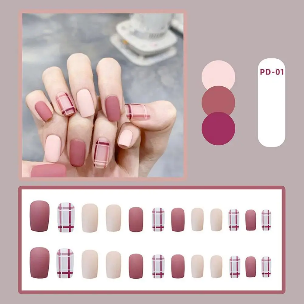 Fake Nail Stickers Nail Patches Removable Nail Patch One Second Wearable Manicure Reuse Light And Easy To Paste
Fake Nail Stickers Nail Patches Removable Nail Patch One Second Wearable Manicure Reuse Light And Easy To Paste