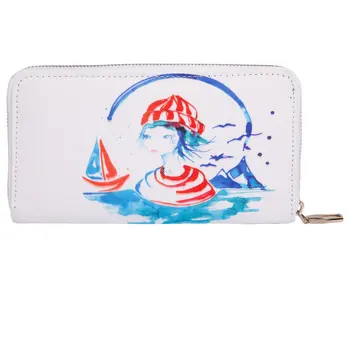 BiggDesign Sailor Girl Motif Wallet 
BiggDesign Sailor Girl Motif Wallet