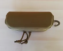 Military Molle Case Pouch Goggles Sunglasses Hard-Eyeglasses-Bag Outdoor Hunting 1000D