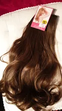 Extensiones de cabello de Halo ondulado, 12, 14, 16 y 18 pulgadas, sin Clip, en Rubio degradado, Negro, Rosa, sintético, Natural, oculto, secreto, pieza de cabello falso