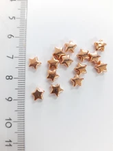 50-200 Uds CCB estrella tubo cuadrado en forma de corazón para fabricación de joyas cuentas suministros cuenta espaciadora para manualidades collar pulsera Accesorios