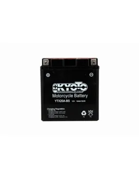 Battery YTX20A-BS 12v 18ah Kyoto
Battery YTX20A-BS 12v 18ah Kyoto