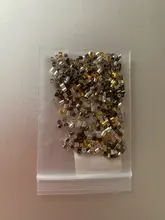 500 unids/lote 1,5, 2,0, 2,5mm de aleación de Zinc cilindro redondo crimpado cuentas extremos del tubo del grano del espaciador de punta de conectores para la fabricación de la joyería