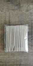 100 Uds 88mm desechables de madera palillo de depilación cera de limpiar la cera herramienta cuerpo depilación belleza Bar prevenir infección