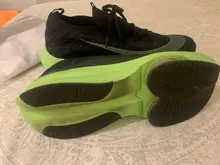 Zoomx Alphafly-Zapatillas deportivas cómodas para hombre, zapatos deportivos con Zoom Tempo Next, color negro, verde, 4%