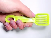 Pala para arena de gatos para hámster de mascotas pequeñas, 2 uds., recogedor de hámster de plástico creativo, suministros para limpieza de mascotas