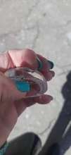 Tope de puerta acrílico para el hogar y la Oficina, soporte de puerta autoadhesivo transparente, sin necesidad de perforar, Tope de puerta, protección de paredes, muebles, 1 Uds.