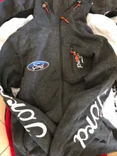 Sudaderas con capucha para hombre, diseño de logotipo de Ford Mustang, HipHop informal, forro polar negro, con cremallera, Tops y chaqueta, novedad de 2020