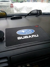 Alfombrilla de goma antideslizante para coche, panel adherente de teléfono móvil, alfombrilla antideslizante para Subaru Impreza Forester Tribeca XV BRZ, 1 Uds.