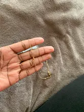 NPKDS-collar con letra de 26 letras, cadena con letras, colgante de joyería minimalista de oro