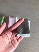 10-50 Uds polaco paño de pulido de plata Color paños de limpieza para pulir limpieza suave limpia paño de limpieza de plata de joyas de oro de herramienta