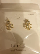 Pendientes de unicornio con tuerca para mujer, aretes de circonia cúbica de oro con diseño de Hada de los animales, joyería para fiesta de cumpleaños