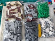 MARUMINE 75 1x2X3 pendiente de ladrillos 4460 bloques de construcción 100 unids/lote reúne las partículas educativos regalo creativo Juguetes