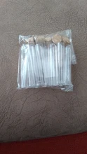 ECos-tubo de ensayo de fondo redondo de plástico transparente, 10 unidades/lote, 12x60mm, con tapones de corcho, tubos de té perfumados vacíos #280735
