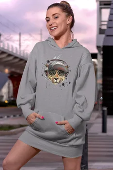 Angemiel Wear HipHopçı Slat Gray Dress Sweatshirt Tunik 
Angemiel Wear HipHopçı Slat Gray Dress Sweatshirt Tunik