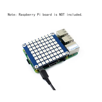 WS2812B 8X8 RGB LED Dot Matrix Shield Module HAT for Raspberry Pi Zero W 3 3B 4 NeoPixel
WS2812B 8X8 RGB LED Dot Matrix Shield Module HAT for Raspberry Pi Zero W 3 3B 4 NeoPixel