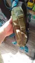 Mochila táctica con correa para el hombro, bolsa para artículos diversos, linterna de llave Molle, accesorios de caza y acampada al aire libre, paquete EDC, bolsa de herramientas