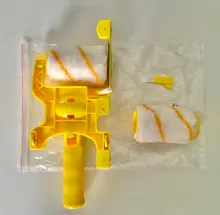 Juego de pinceles multifuncionales para rodillo de pintura mural rodillo para pintar