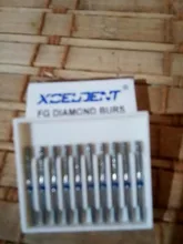 Kit de brocas de diamante Dental, herramienta de mano de alta velocidad, medio FG, 1,6 M, pulido y suavizado, producto blanqueador, SF-12, 10 Uds.