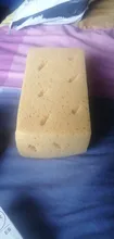 IIOHOII-esponja Extra grande para lavado de coche, panal de abeja, Coral, bloque de esponja gruesa amarilla, suministro de coche, herramientas de lavado, absorbente