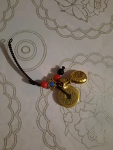 Llavero colgante de Feng Shui de la suerte, cuerda hecha a mano, de latón Vintage, bolsa de dinero, joyería antigua, cinco emperadores, llaves de coche