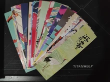 30 unids/pack Vintage estilo japonés marcador lindo Kawaii papel de marcas de libros para los niños la escuela leyendo y materiales