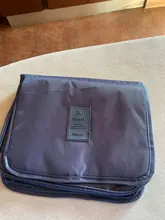 Bolsa de maquillaje de viaje grande para hombre y mujer, bolso organizador de cosméticos, impermeable, portátil, bolso organizador de cosméticos, bolso de belleza para mujer