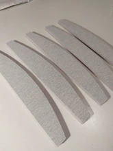 5 unids/set herramienta de Arte de uñas tope de lijado bloque manicura pedicura pulido herramientas de belleza limas de uñas profesionales bote gris