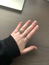 DreamySky-anillos con cara sonriente para mujer y hombre, joyería con dijes, estilo Punk Vintage, bohemio, nudillo antiguo, regalo de fiesta