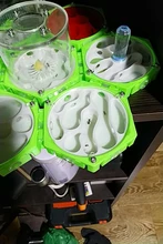 Estación espacial de granja de hormigas con impresión 3D, Torre hidratante, expansión ilimitada, nido de hormiga, taller de hormiga