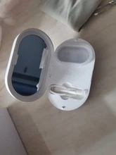 Máquina de limpieza por ultrasonidos de lentes de contacto Eraclean 56000Hz, limpiador recargable portátil lavable con vibración de alta frecuencia