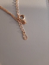 Collar de doble capa de Plata de Ley 925, redondo brillante, circón completo, collares con colgantes largos, regalo para niña, accesorios finos NK062