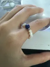 Momiji perla de agua dulce Irregular perlas anillos para las mujeres hecho a mano con piedra Natural de la joyería de Boho regalo elástico ajustable venta al por mayor