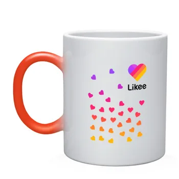Кружка хамелеон «LIKEE 3» для мужчин/женщин, Дизайнерская кружка с рисунком, Отличный подарок, Яркие и оригинальные
Кружка хамелеон «LIKEE 3» для мужчин/женщин, Дизайнерская кружка с рисунком, Отличный подарок, Яркие и оригинальные