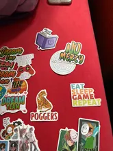 10/30/50 unids/set sueño Smp de dibujos animados impermeable pegatinas de grafiti para Skateboard refrigerador ordenador portátil juguetes de los niños