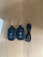 Transmisor y receptor inalámbrico para guitarra, transmisor A8, UHF, inalámbrico, recargable, transmisor para la guitarra