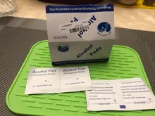 Toallitas desechables con almohadilla húmeda para el cuidado de la piel, equipo de supervivencia al aire libre, toallitas antisépticas de limpieza de la piel, 50/100 Uds.