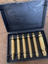 Drill-Bit-Set Extractor Screws Demolition-Tools Broken-Screw-Bolt-Remover 6pcs Stripped